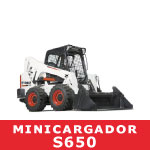  	Minicargador Bobcat S650	