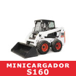  	Minicargador Bobcat S160	