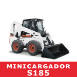  	Minicargador Bobcat S185	