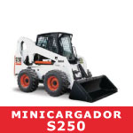  	Minicargador Bobcat S250	