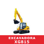  	Excavadora XGMA XG815	
