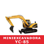  	Miniexcavadora YC85	