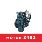 Motor Kubota Z482
