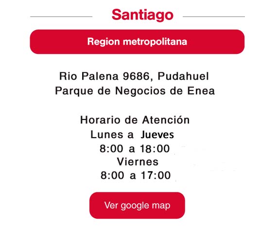 Sucursal Santiago, Region Metropolitana, Rio Palena 9686 o Av Americo Vespucio 1383