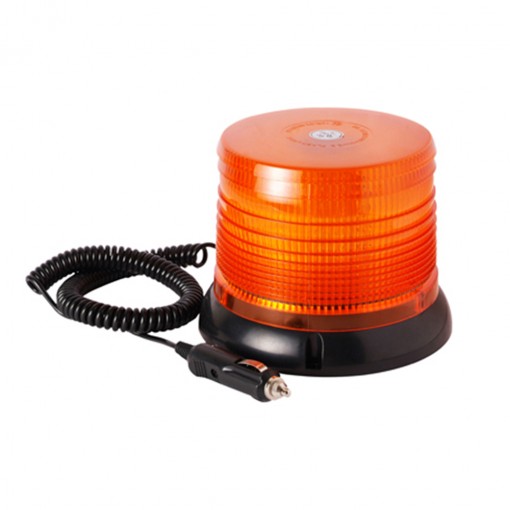 Rotativo Led Multifunción Magnética Naranja 12/24V Camión